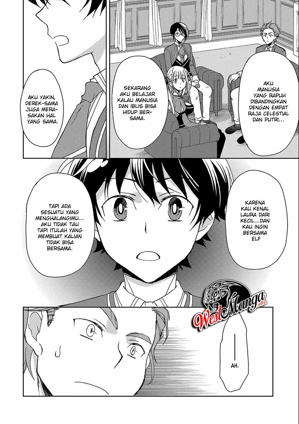 Ningen Dakedo Maougun Shitennou Ni Sodaterareta Ore Wa, Maou No Musume Ni Aisare Shihai Zokusei No K Chapter 03 Gambar 28